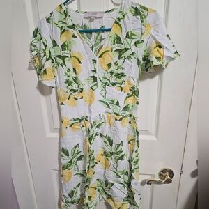 Lemon summer dress